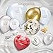 White & Gold Balloon Garland Kit (111, White & Gold)