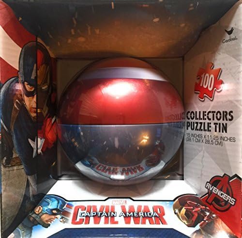 NEW Hot SELLER Toddler Kids Teens Christmas Holiday Avengers BALL PUZZLE TIN