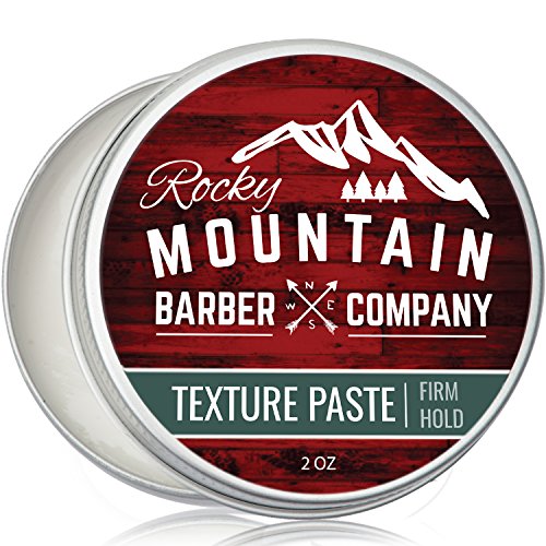 Hair Paste for Men - Hair Styling Cream with Pliable Light-Firm Hold for All Hair Styles, Shine-Free Matte Finish with Natural Plant Derived Ingredients - Easy to Wash Out - 2 OZ