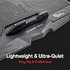 White-Shark-CP-25-Ice-Warrior-Gaming-Laptop-Cooling-Pad-Quiet-Fan-Mat-Powerful-1500RPM-LED-Lighting-Adjustable-Ergonomic-Stand-for-Bed-Lightweight-Portable-2-USB-Ports-for-Laptops-Up-to-175 White Shark CP-25 Ice Warrior Gaming Laptop Cooling Pad, Quiet Fan Mat, Powerful 1500RPM, LED Lighting, Adjustable…