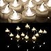 AGPTEK® Lot 24 Battery Operated LED Warm White Tea Light Candle Flickering Flashing