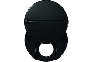 Privacy Logic Speyeguard Fixed Peephole Cover, Matte Black, Metal Plated Finish