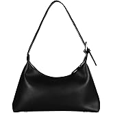 Energather Shoulder Bag for Women, PU Leather Shoulder Purse Small Handbag, Trendy Clutch Hobo Bag with Adjustable Strap