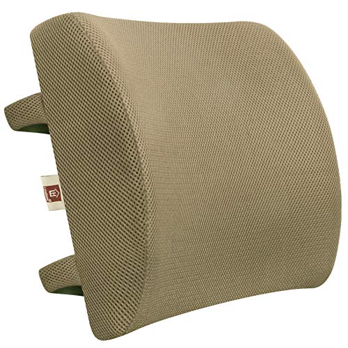LOVEHOME Lumbar Support Pillow for Chair and Car, Back Support for