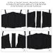 Hands-Free Pumping Bra Adjustable Breast-Pumps Holding Bra by Momcozy - Suitable for Breastfeeding-Pumps by Medela, Lansinoh, Philips AVENT, Bellema, Spectra, Evenflo and more, Black, Medium
