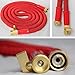CLOSEOUT Best 25' Expanding Hose, Strongest Expandable Garden Hose on the Planet. Solid Brass Ends, Double Latex Core, Extra Strength Fabric, 2016 design