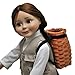 The Queen's Treasures 18 Inch Camping Furniture and Accessories for American Girl, Great Outdoors Wilderness Adventure Play Set. 2 Adirondack Chairs, 2 S’Mores, 2 Marshmallow Sticks and Fire Pit