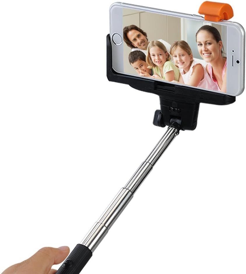 Mygo2Shop Bluetooth Selfie Stick, Quicksnap Pro 3-in-1 Self-Portrait Monopod