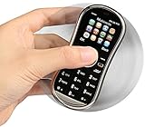 The Fidget Spinner Phone - Easyfone Spinner B Mini Unlocked Cell Phone + Bluetooth Dialer/Receiver (Black)