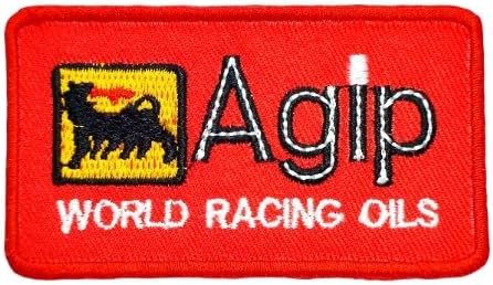 Agip petroleum lubricants Oil company Sign apparel GA03 patches