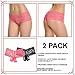 Angelina Crotchless Cheeky Boxers with Floral Lace Design (2-Pack), G3252_L