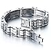 Heavy-duty Stainless Steel Men's Bike Chain Bracelet Jewelry for Man Bold and Chunky