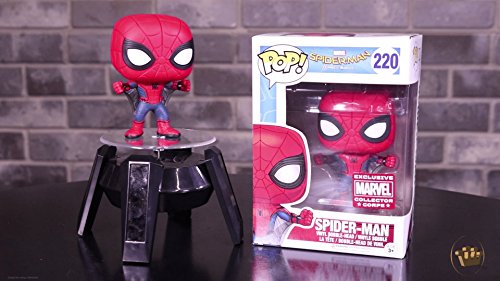 Funko Pop Marvel Collector Corps Spider-Man Homecoming Spider-Man Exclusive Action Pose Figure