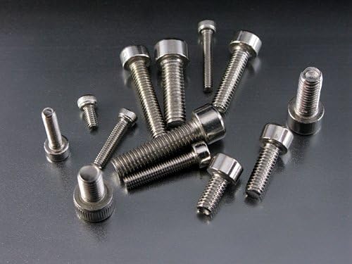 Five Packs of Ten metric M3 x 12mm hex screw(50pcs)