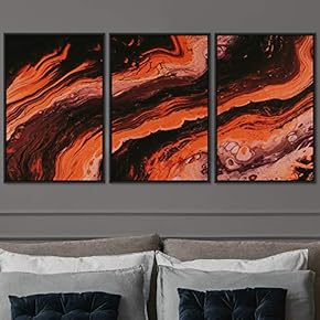 signwin 3 Piece Framed Canvas Wall Art 3D...