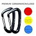 Hammock Straps,1400 LBS+ Heavy Duty, Lightweight, With 2 Premium Carabiners on selected Models, Easy Setup with 36 or 40 Loops, With Stuff Sack, Fit all Hammocks