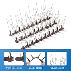 BORHOOD Bird Spikes, 16 Pack Bird Deterrent