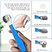 Foot Scrubber Foot File, Pedicure Tools Set Callus Remover Pumice Stone for Feet Heel Dead Skin Remover, Professional Stainless Steel Callus Shaver Razor with Blade Pedicure Kit Wet and Dry 8pc