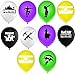 Gaming Party Birthday Balloons With Assorted Colored Latex For Birthday Party Supplies Decoration, Kids Double-side Design 12 Inches 40 Piece