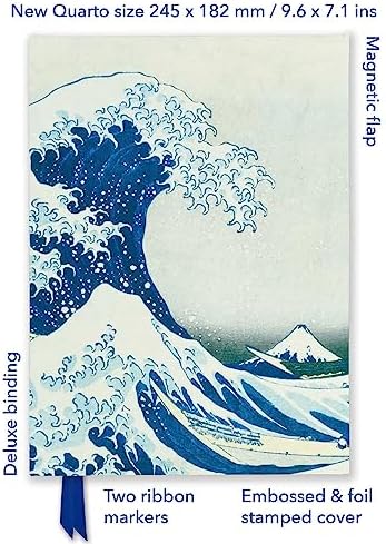 Hokusai: The Great Wave (Foiled Journal) (Flame Tree Notebooks