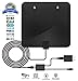 Digital Antenna,TV Antenna for Digital TV Indoor,50+ Miles Range with Detachable Signal Amplifier Booster for 1080P High Reception,Aluminum foil Antenna, Installation More Flexible, Stronger Signal.