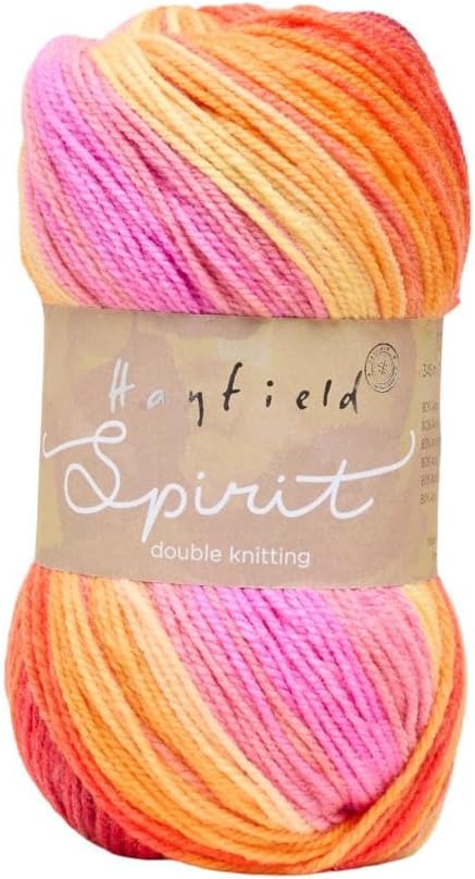 Sirdar Spirit DK Passion 100g – Self-Striping Wool Mix Yarn