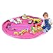 Children's Play Mat and Toys Storage Bag - 60 inch Kids Playbag Toys Organizer Quick Pouch. Great for Storing Medium and Large Size Toy, Portable, Sturdy-Pink