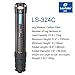 Leofoto LS-324C+LH-40 Tripod Kit LH-40 Carbon Fiber CF 4 Section & 40mm Low Profile Ball Head