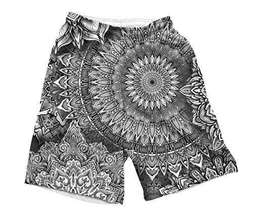 Electro-Threads--Graphic-Shorts-Funky-Shorts-for-Men-Neon-Men-Shorts