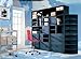 Foremost 327406 Modular 2-Drawer Cube Storage System, Black