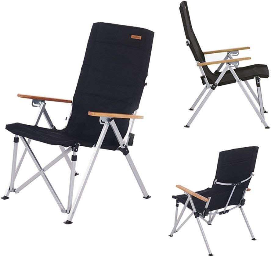 Miwaimao tragbare Klappstühle, Camping-Stuhl, verstellbare Rückenlehne