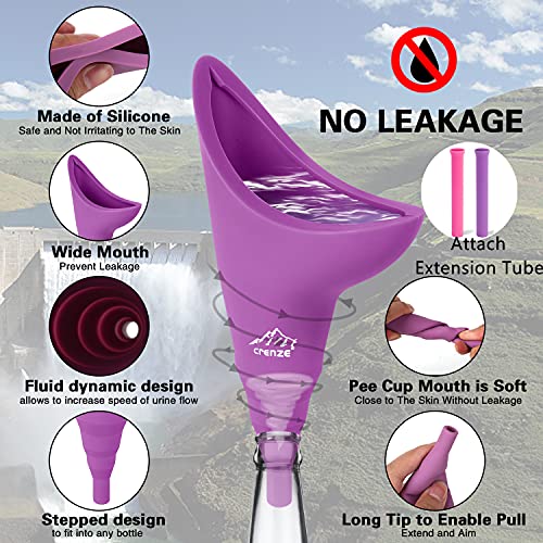 Female Urination Device, Female Urinal, Reusable Silicone Women Pee