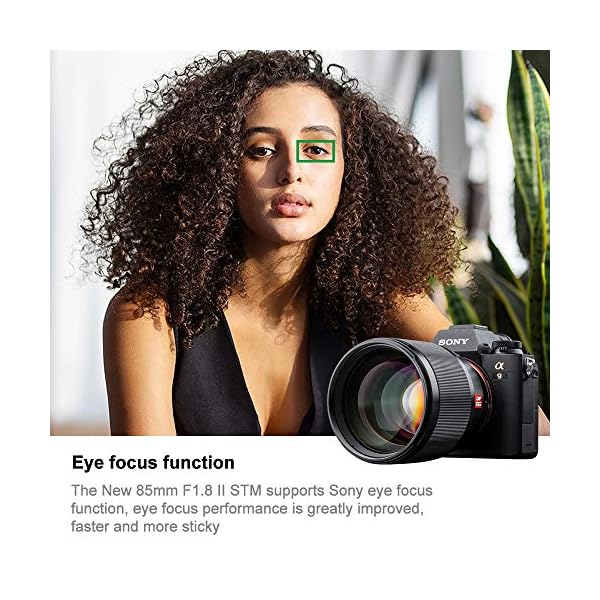 Viltrox PFU RBMH 85mm F1.8 STM Porträt Objektiv Autofokus Vollformat Festobjektiv für Sony E-Mount-Kamera Sony A7Ⅲ a7RⅢ… – Bild 8