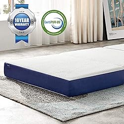 JINGWEI Narrow Twin Size Folding Mattress, Tri-fold