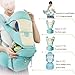Baby Carrier Sling All Carry with Hip Seat 360 All Carry Positions Award-Winning Ergonomic Baby Seats (Green)