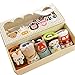 Fly-love® 5pairs Animal Non-Skid Slip Toddler Socks Cotton Unisex Baby Crew Sock 0-18 months With Box
