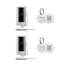 2 Ring Indoor Cam (2nd Gen), White with 2 Ring Pet
