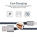 Xcords(TM) 3Pack 6ft Nylon Braided Lightning to USB Syncing and Charging Cable Cord Fully Compatible with iPhone 7/7 Plus/ 6/ 6 Plus/ 6s/ 6s Plus /5/5s/SE iPad/iPod/Beats Pill+ and More(Black&Blue)