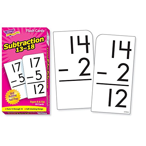 Skill Drill Flash Cards: Subtraction 13-18