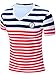 Neleus Men's Short Sleeve Cotton T Shirt