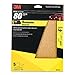 3M Sandpaper, 80 Grit, 5 Sheets, 9 in x 11 in, Longer Lasting Super Strong Abrasive, Great For Smoothing Body Filler, Shaping Glaze & Spot Putty, For Hand Or Machine Sanding (32115)