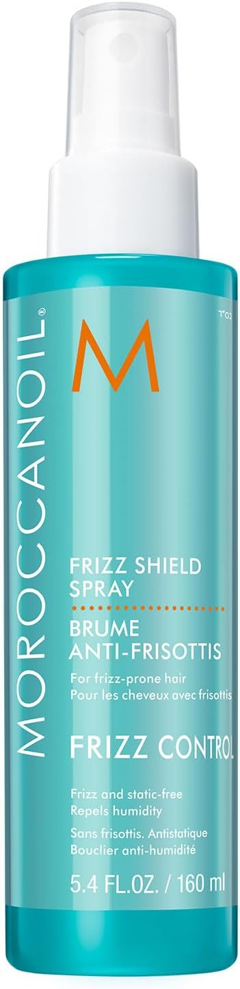 Moroccanoil Frizz Shield Spray – Weightless Anti-Frizz, Heat Activate 8oz