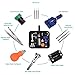 Zeiger Professional Watch Repair Tool Resizing Kit, High Quality Watch Band Battery Replacement Case Opener Spring Bar Adjustment Remover Tool Set Bonus
