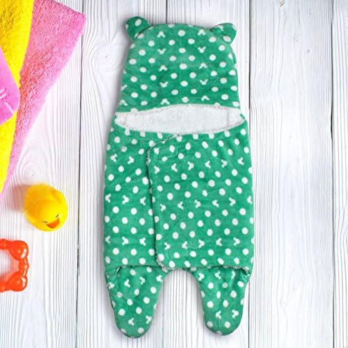 Cutieco Luxury Series Super Soft Baby Wrapper, Green