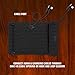 USA Gear 12 Inch Tablet Case - Tablet Holder with Open Front, Rigid Frame & Adjustable Shoulder Carry Strap Compatible with Samsung Galaxy TabPro S 12