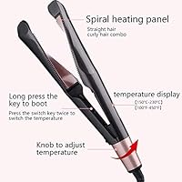 2 in 1 straightener and curler boots