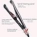 Fungear Professional Hair Straightener Curling Iron straightening Iron 2 in 1 Hair Curler Straightener Tourmaline Ceramic Hair Types Tools with LED Digital Display Adjustable Temperature (As Show)thumb 4