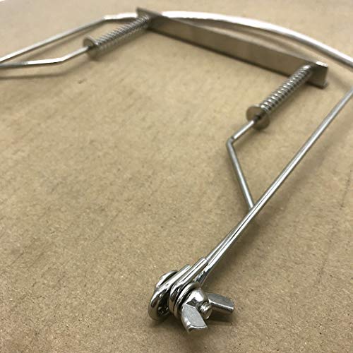Yuuups Woodwinds Harmonica Holder Mouth Organ Neck Support Metal Bracket For 4-10 Hole