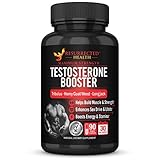 Testosterone Booster for Men - Increases Lean Muscle Growth & Strength - Fights Fatigue and Boosts Energy - Raises Free T-Levels to Improve Stamina & Performance - Burns Fat for a Toned Physique