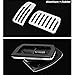 RangerRider Non-Slip Aluminium Alloy Accelerator and Brake Pedal Covers Pads for Model S and Model X, No Drilling, Set of 2